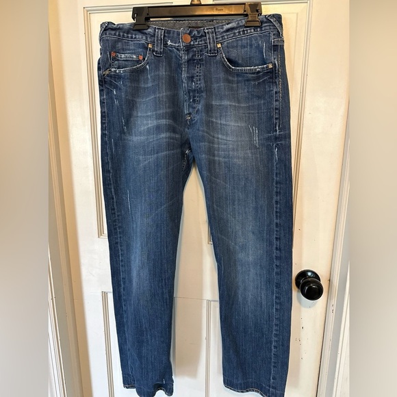 SEAL KAY INDEPENDENT DISTRESSED JEANS, Rahzel, Men’s, Size 34, Made in Italy, - Picture 1 of 16